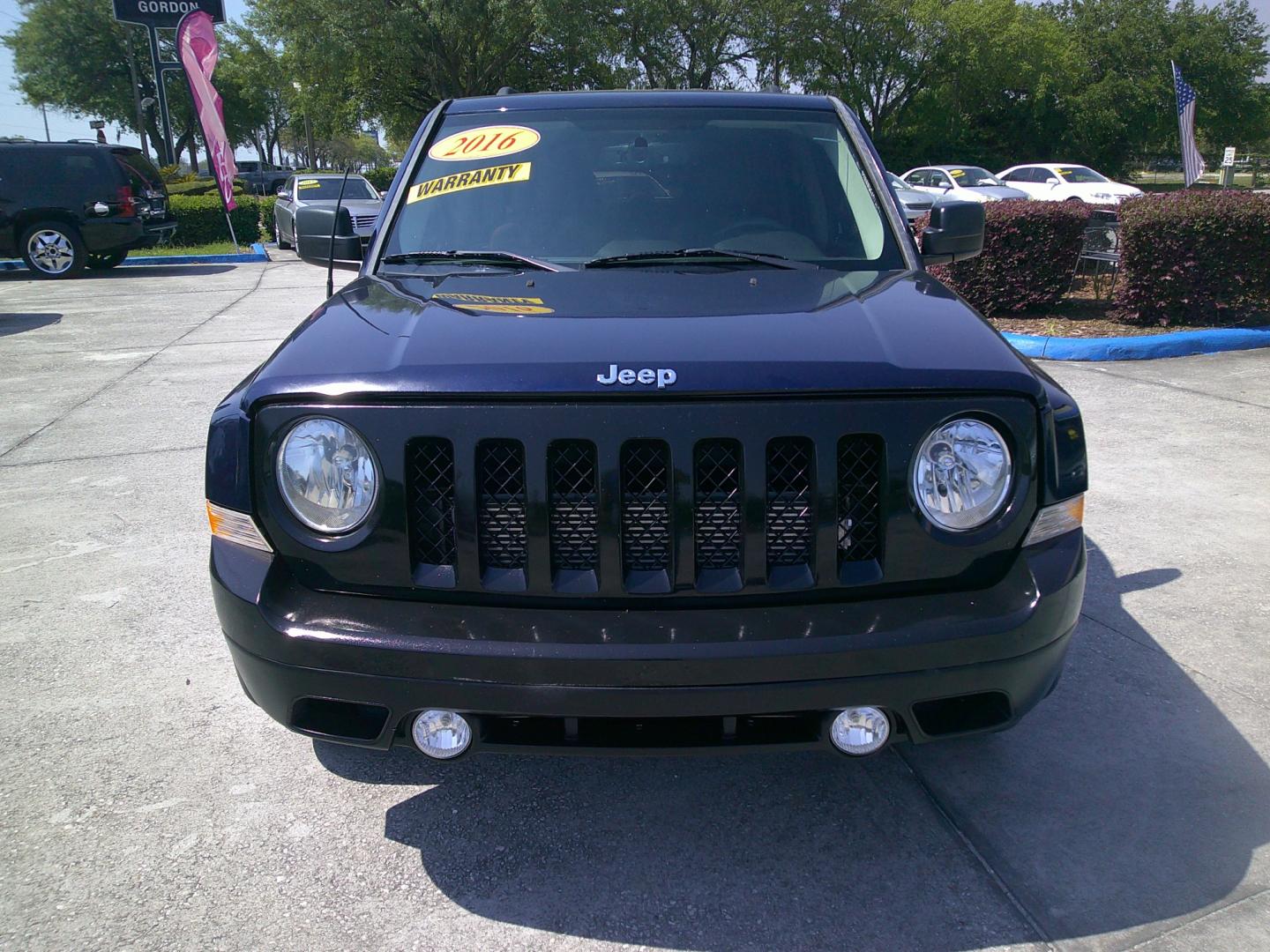 2016 BLUE JEEP PATRIOT SPORT (1C4NJPBB3GD) , located at 10405 Abercorn Street, Savannah, GA, 31419, (912) 921-8965, 31.988262, -81.131760 - Photo#0